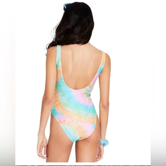 Stoney Clover x Target Tie-Dye One Piece Swimsuit One-Piece Swim Size Small - Picture 2 of 8